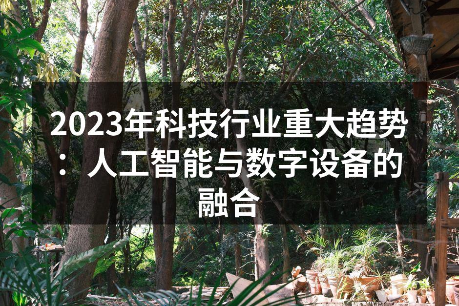 AI在智能设备中的应用